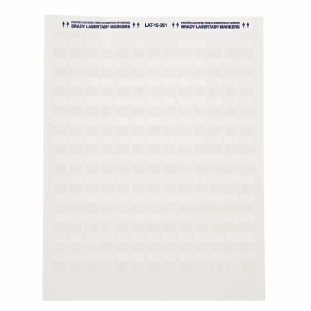 Brady LaserTab Laser Printable